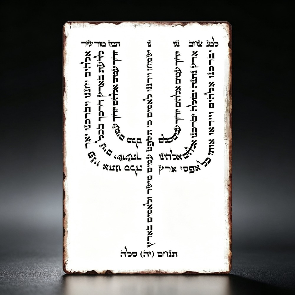 Art & Craft Voucher Code - CIFBUY Vintage Hebrew YHVH Aluminum Wall