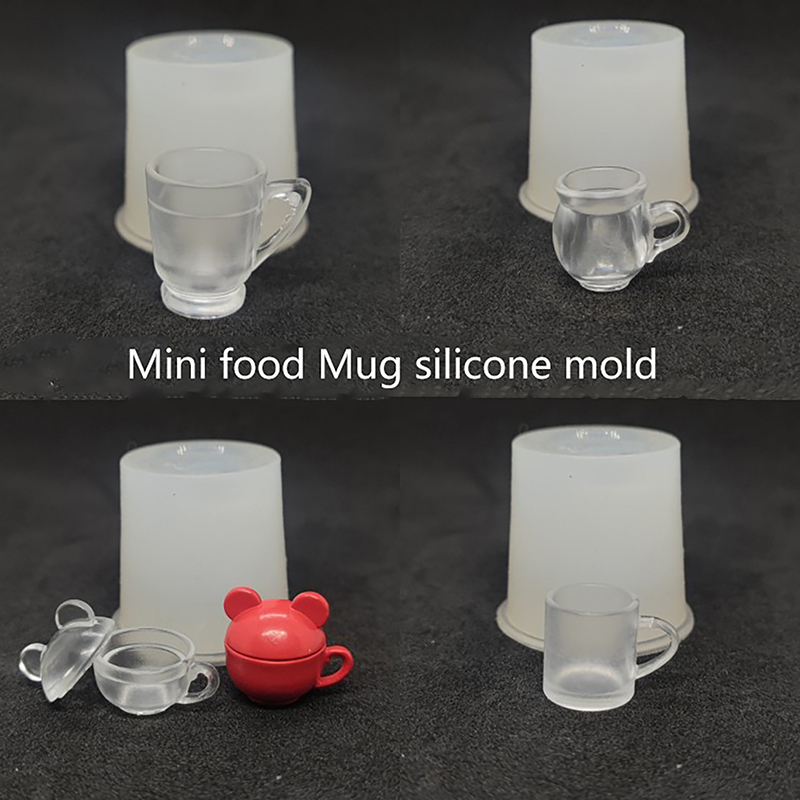 Art Craft House - 1PC Dollhouse Drink Cup Silicone Mold