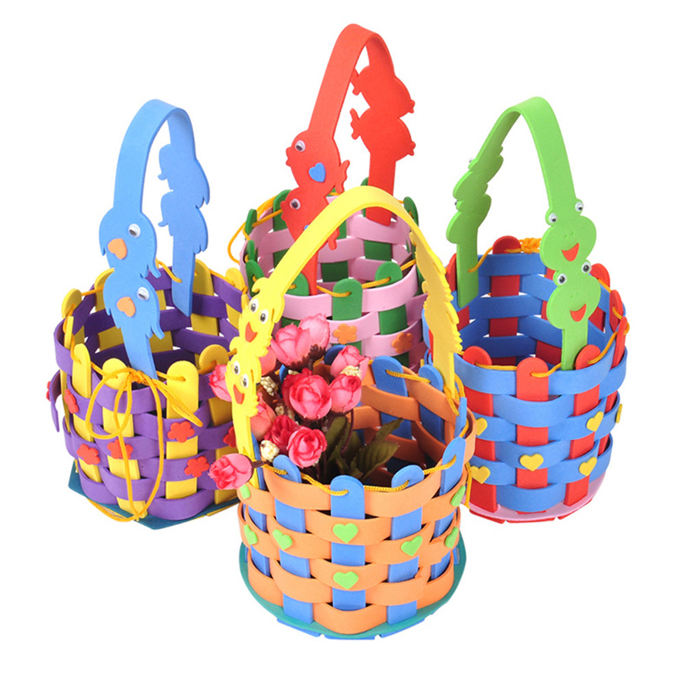 4Set DIY Weaving Basket Materi - đánh giá và giá Art Craft Activities For Preschoolers