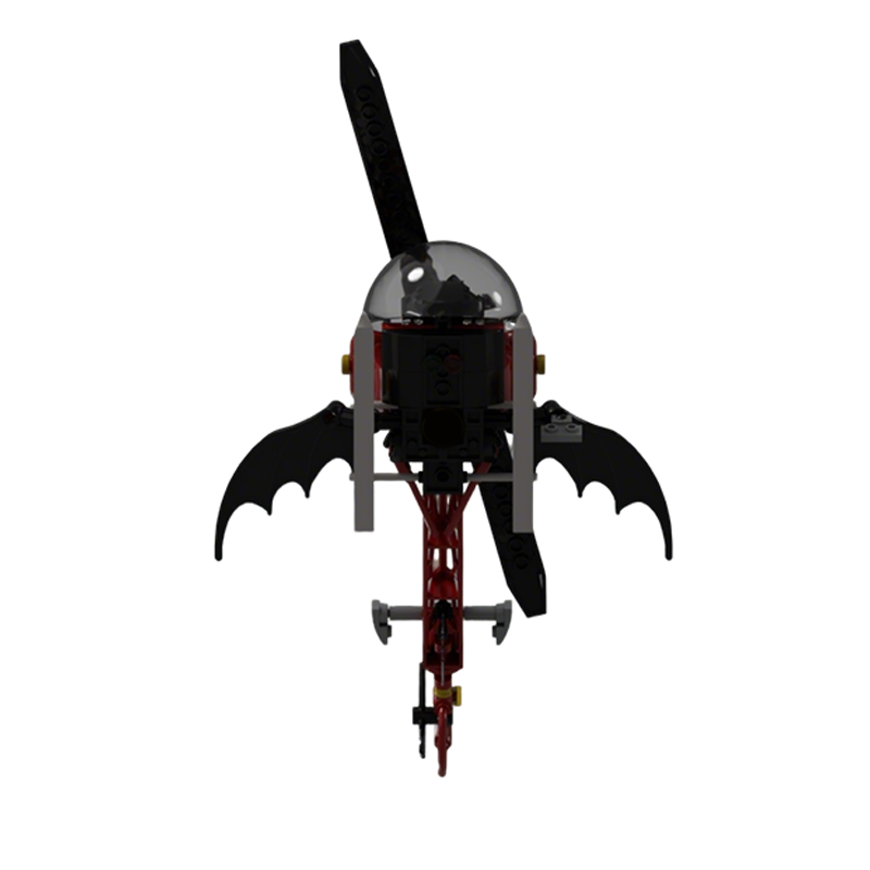 258pcs MOC 66 Batcopter Super  - đánh giá và giá Art Craft Building