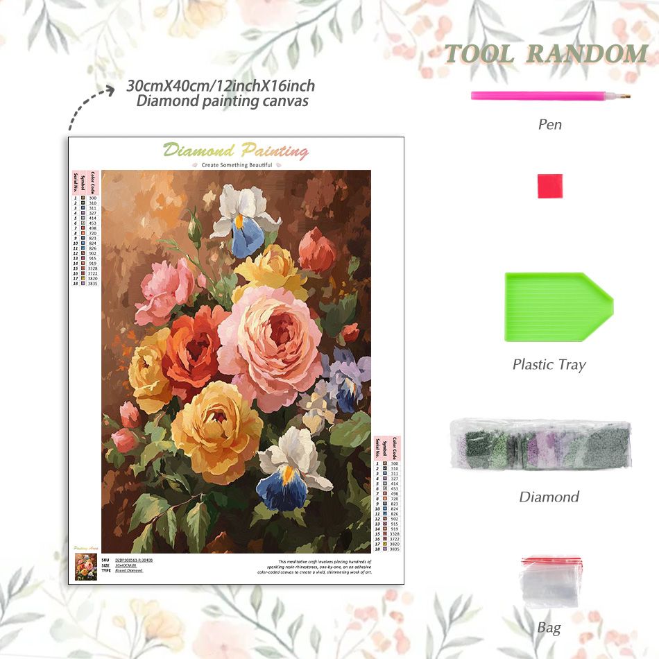 CHENISTORY Flower 5d Diamond P - đánh giá và giá Art Craft Gift Ideas
