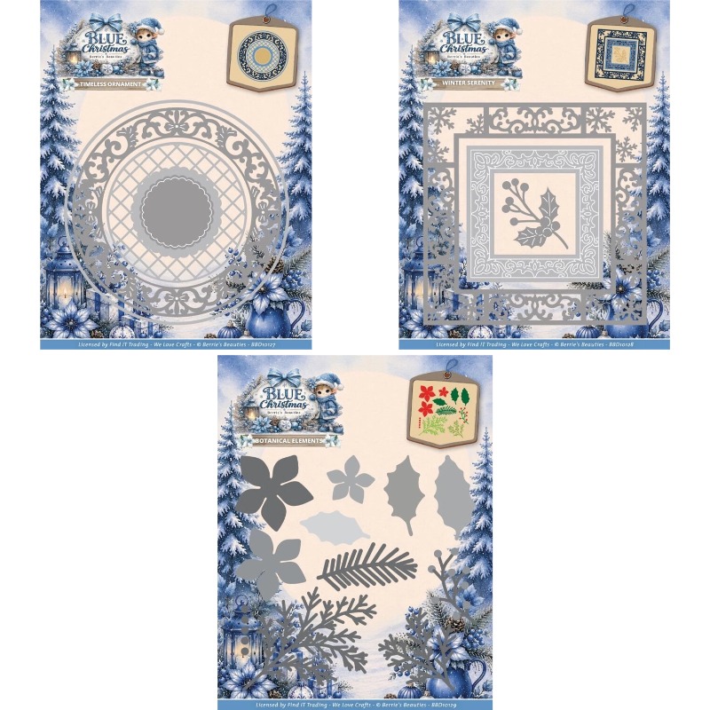 Blue Christmas Winter Serenity - đánh giá và giá Stencil Cutting Plotter