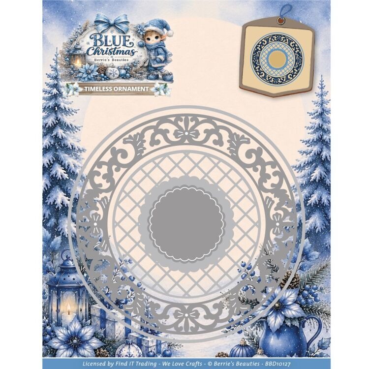 Blue Christmas Winter Serenity - đánh giá và giá Stencil Cutting Plotter