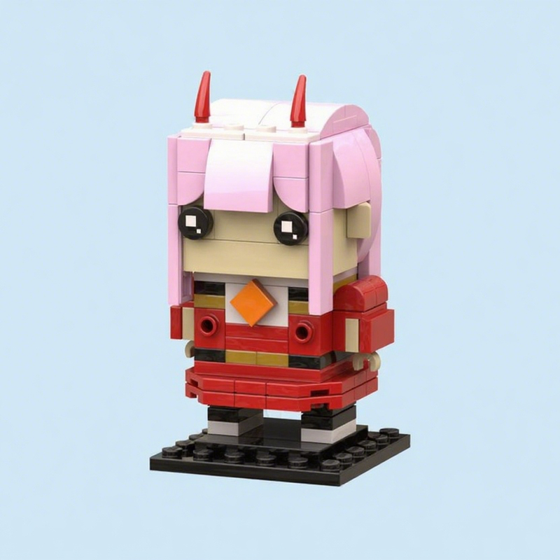 135pcs MOC Zero Two Darling In - đánh giá và giá Art Craft Building