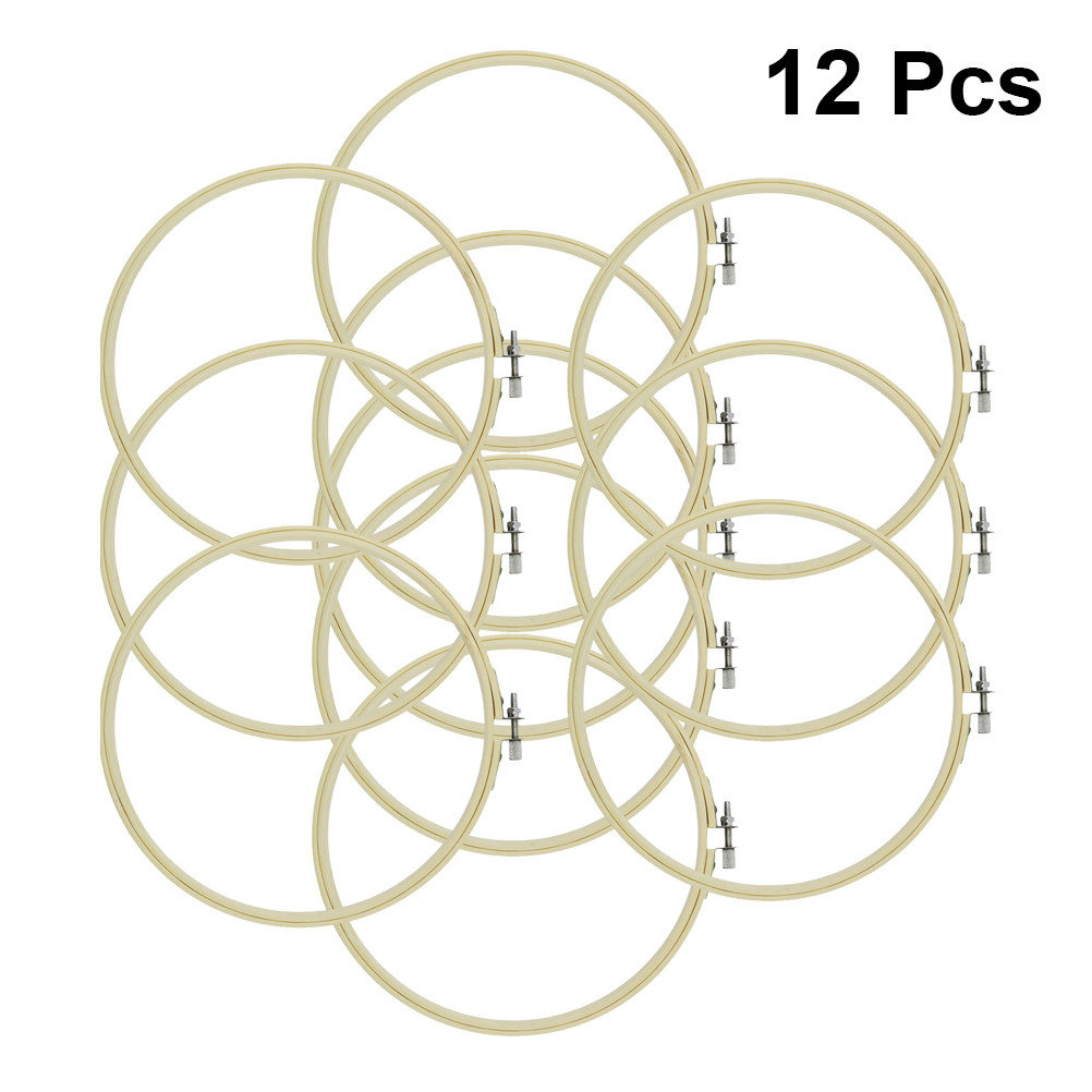 12Pcs 20Cm Bamboo Embroidery H - đánh giá và giá Art Craft Gift Ideas