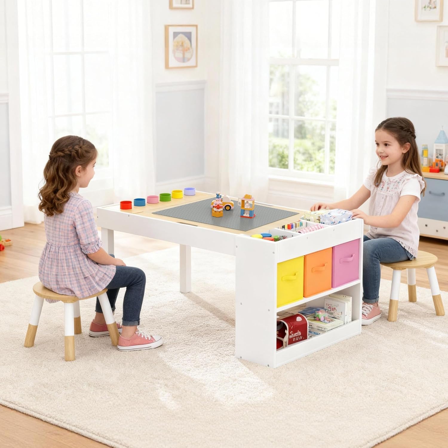 Kids Art Table and 2 Chairs Se - đánh giá và giá Art Craft Furniture