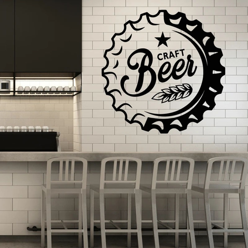 Decal Dán Tường Uống Rượu Than - đánh giá và giá Art Craft Logo