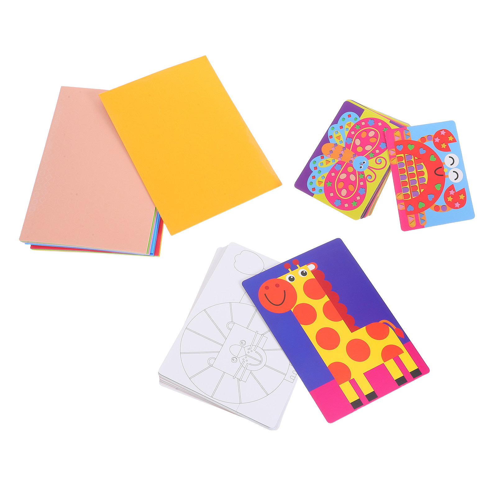 1Set 3D Eva Sticker Puzzle Cre - đánh giá và giá Art Craft Activities For Preschoolers