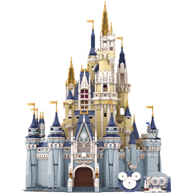 10904pcs MOC Disnay 71040*3 Pe - đánh giá và giá Art Craft Building