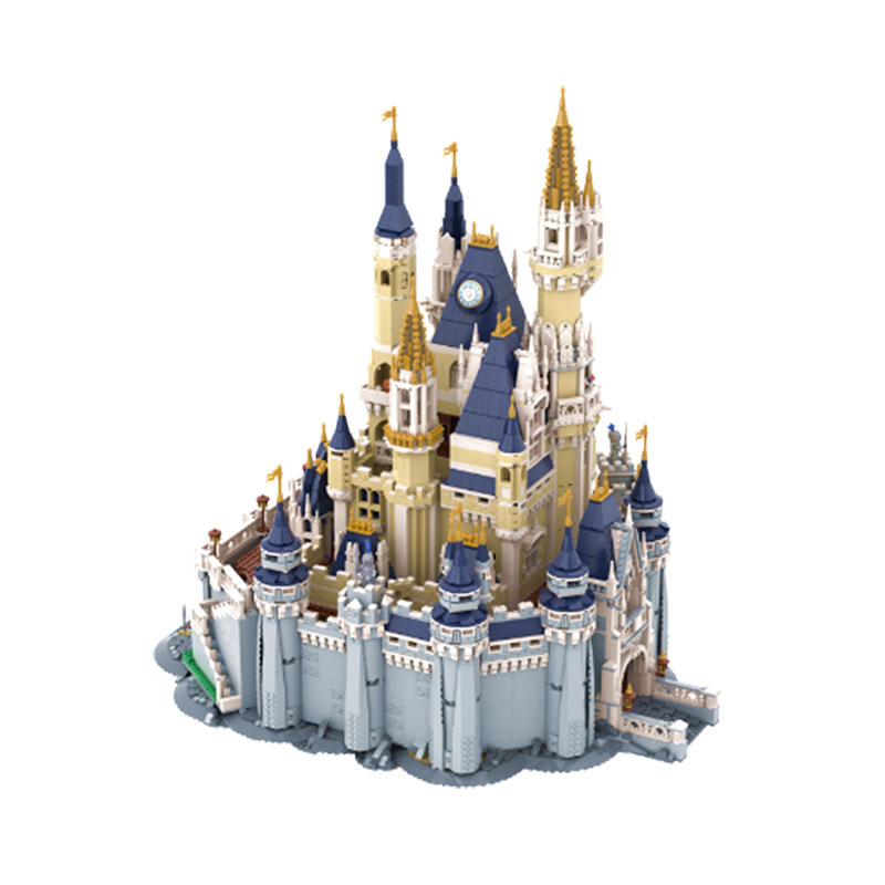 10904pcs MOC Disnay 71040*3 Pe - đánh giá và giá Art Craft Building