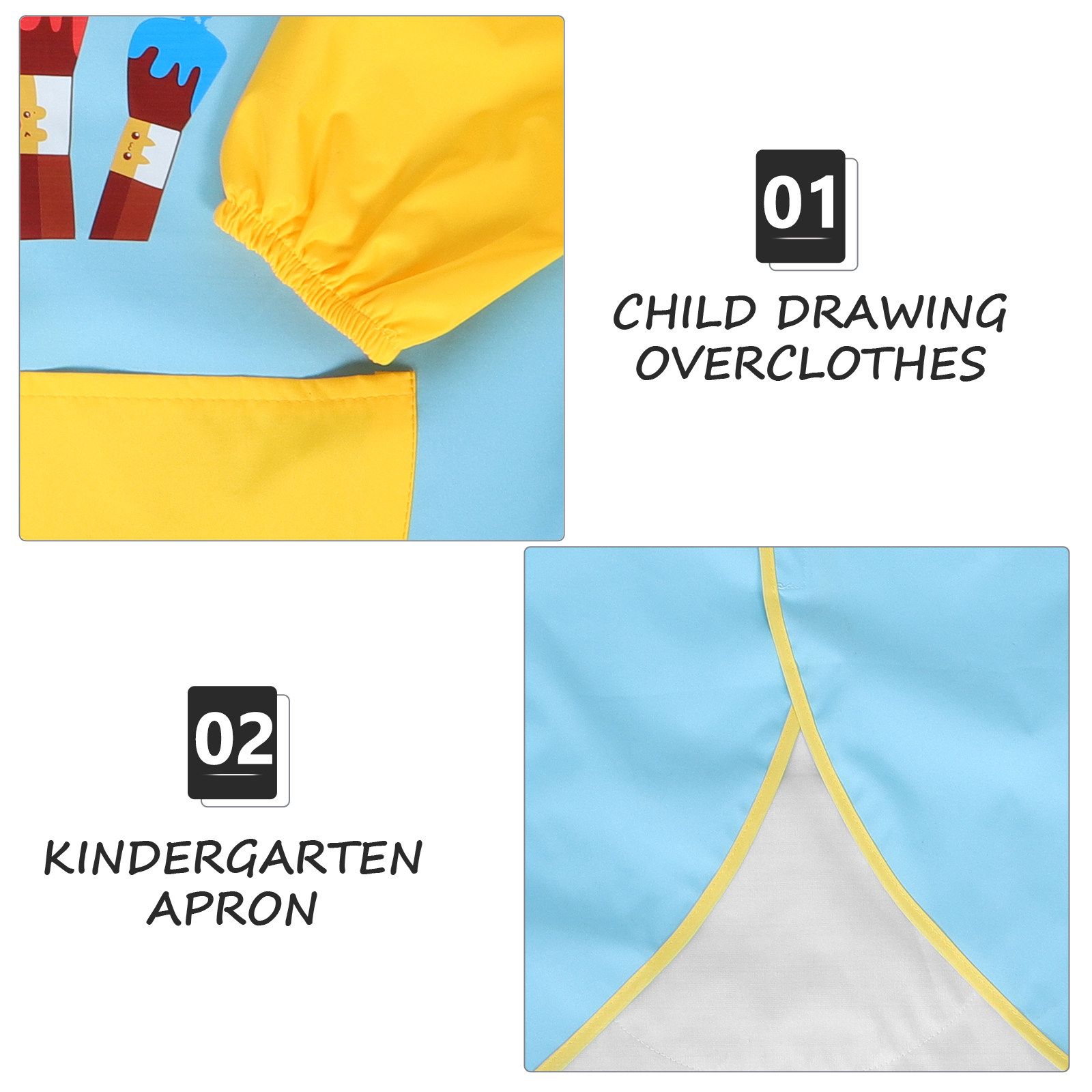 Waterproof Long Sleeve Smock P - đánh giá và giá Art Craft Activities For Preschoolers