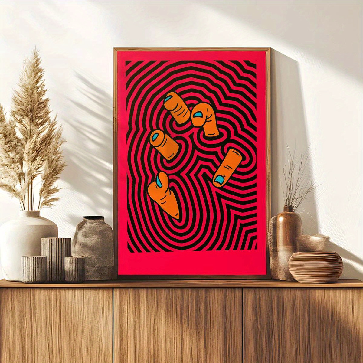 Modern Abstract Finger Art Pos - đánh giá và giá Art Craft House