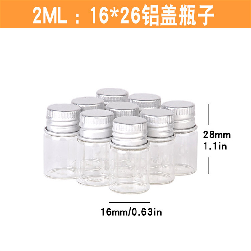 400pcs 2ml 4ml 6ml Glass Bottl - đánh giá và giá Art Craft Zoo