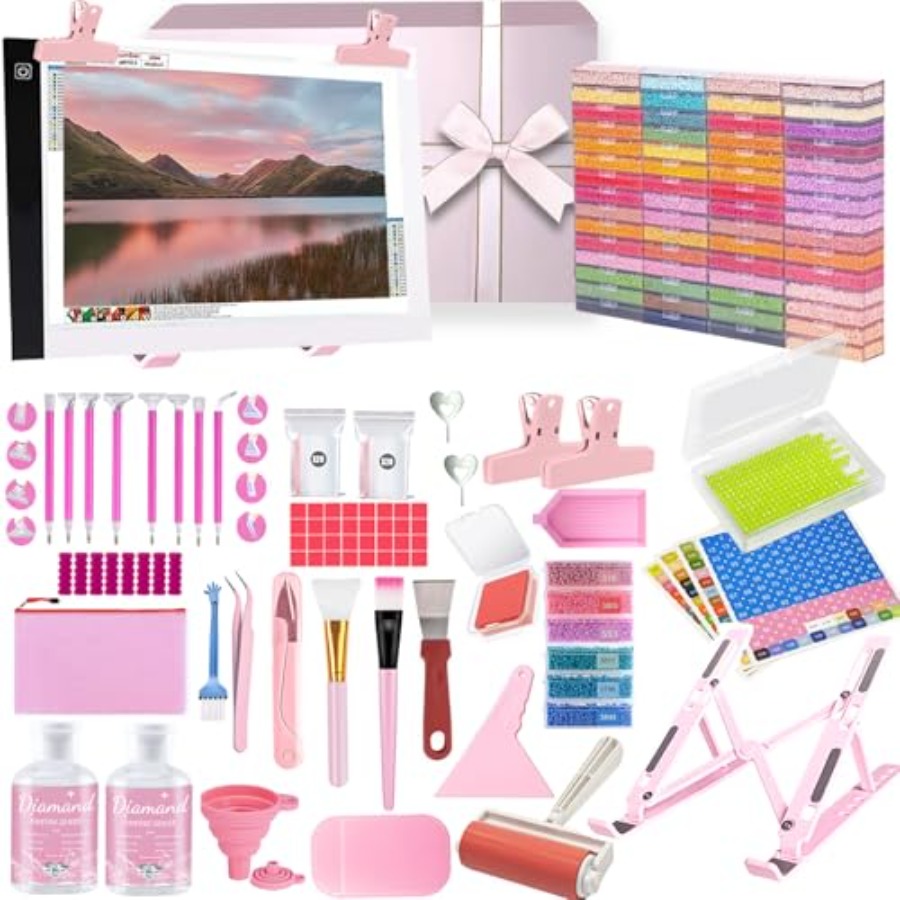 185 Pcs All Inclusive Diamond  - đánh giá và giá Diamond Painting Kit