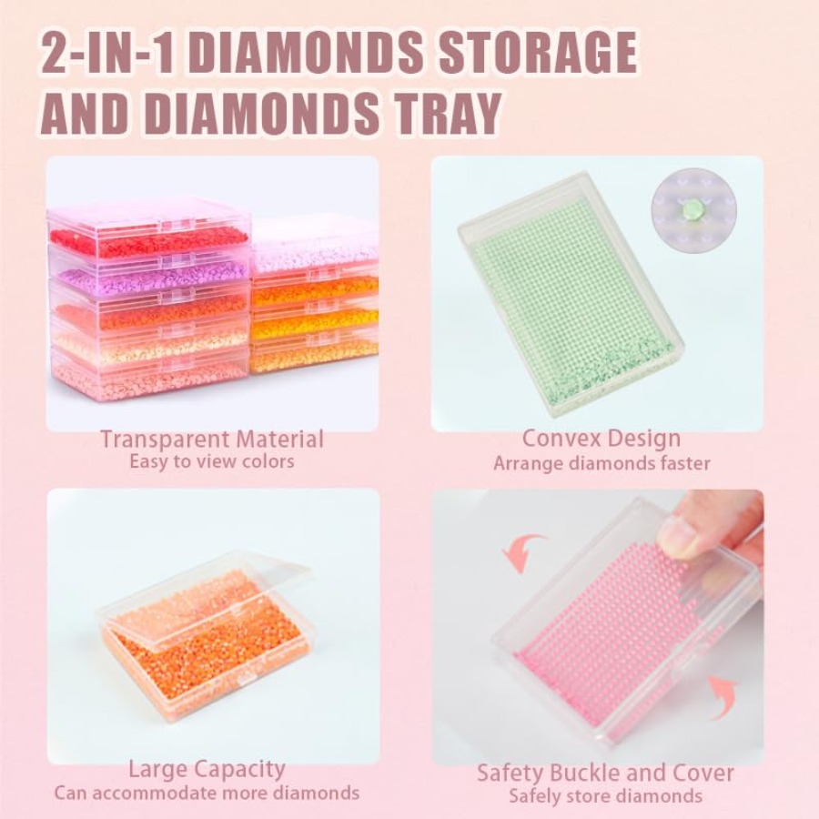 185 Pcs All Inclusive Diamond  - đánh giá và giá Diamond Painting Kit