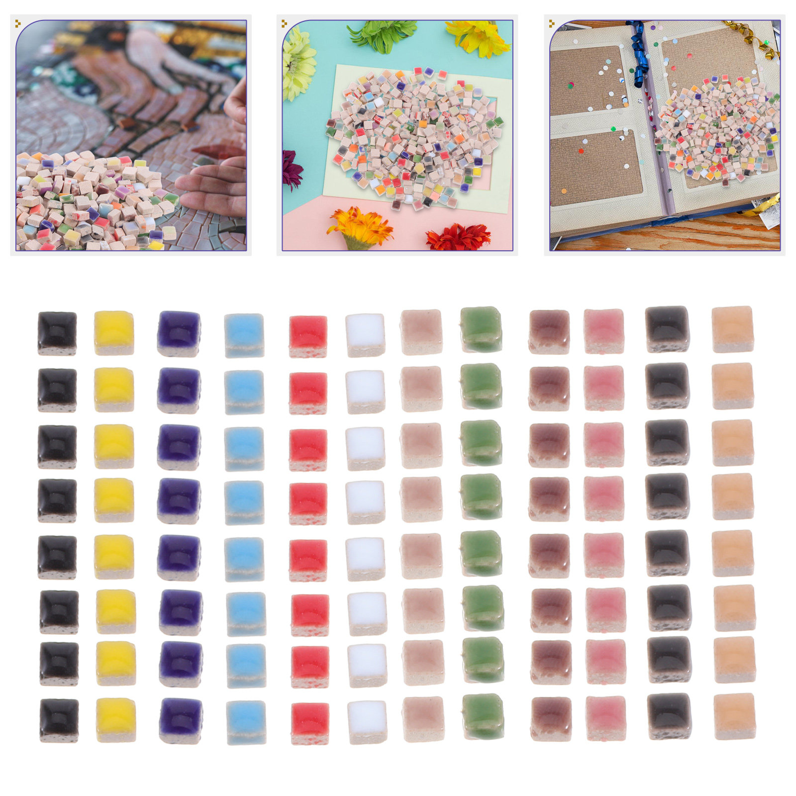 Mosaic Ceramic Tiles for DIY A - đánh giá và giá Art Craft Furniture
