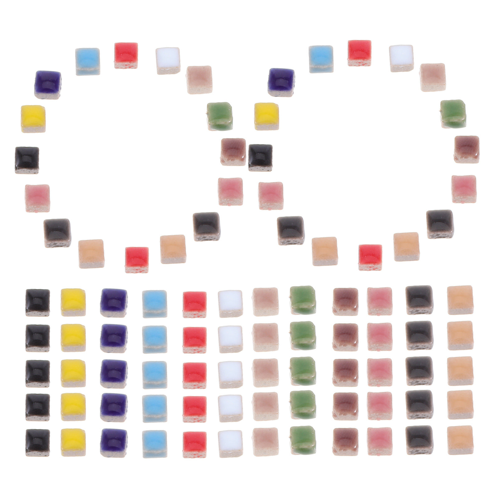 Mosaic Ceramic Tiles for DIY A - đánh giá và giá Art Craft Furniture