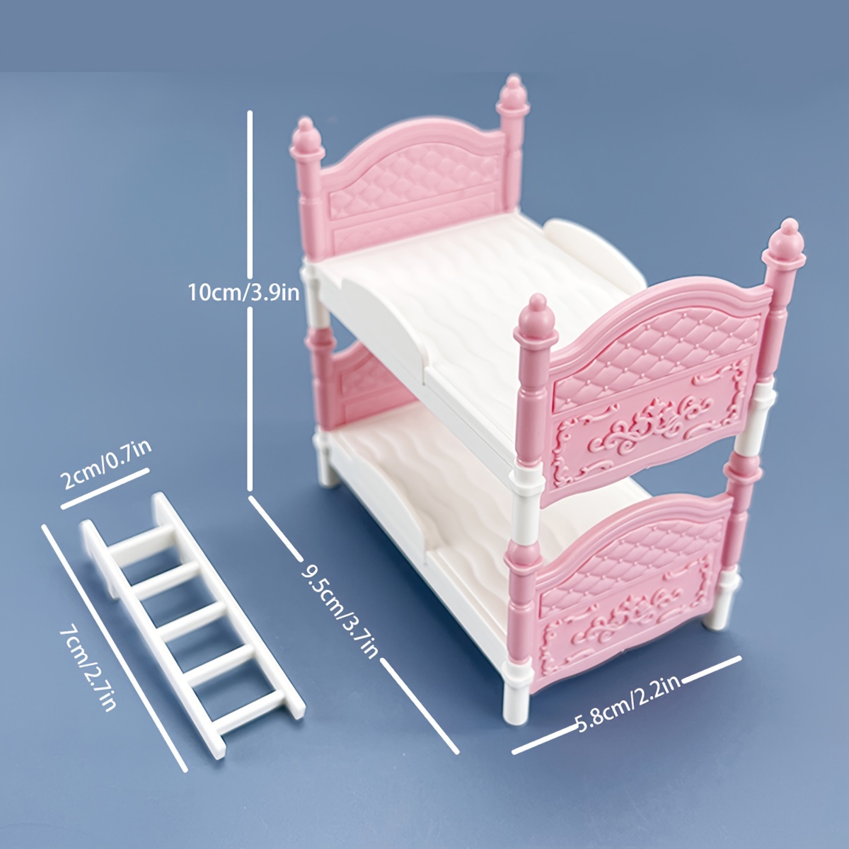 Miniature Dollhouse Double Bed - đánh giá và giá Art Craft House