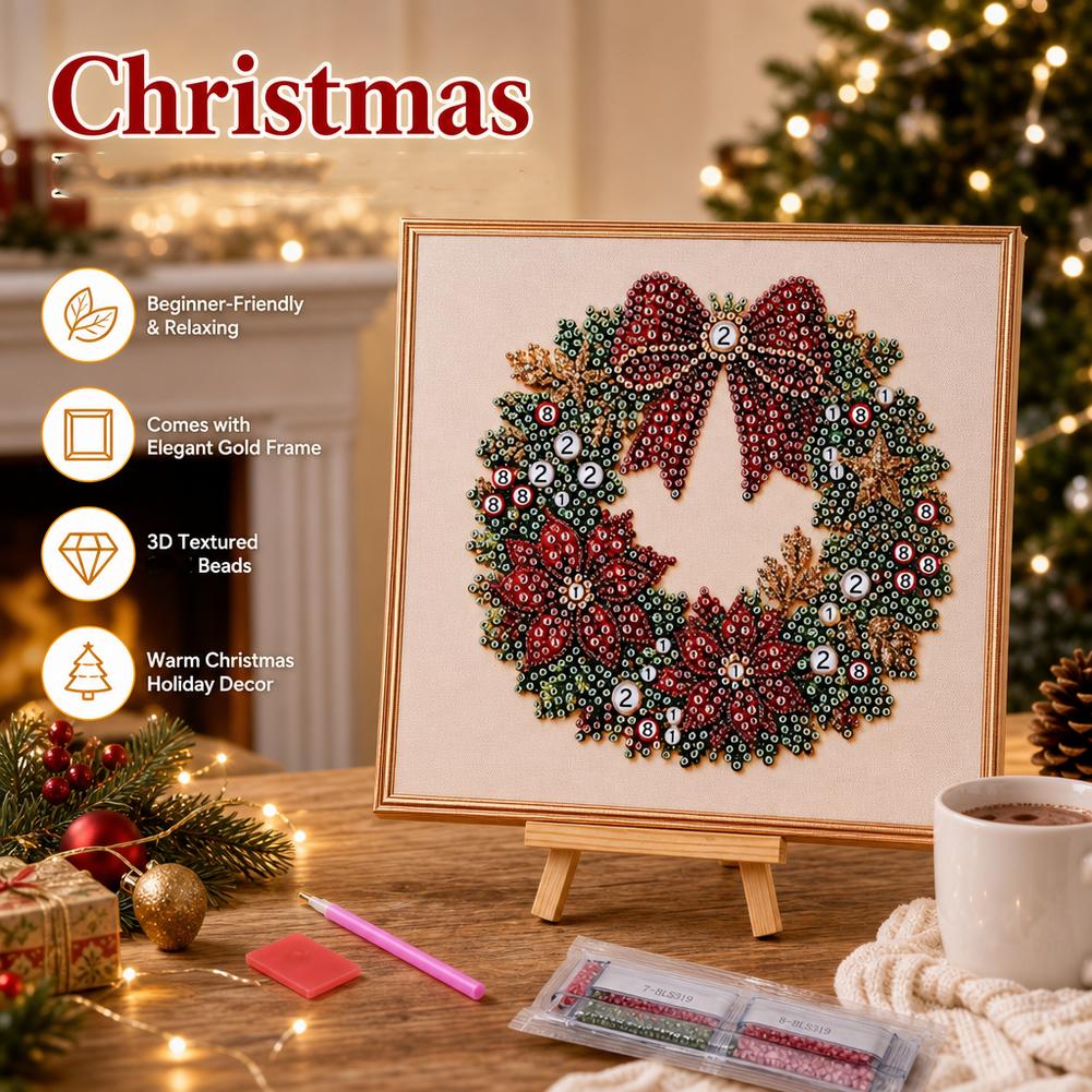 Christmas Pearl Diamond Painti - đánh giá và giá Diamond Painting Kit