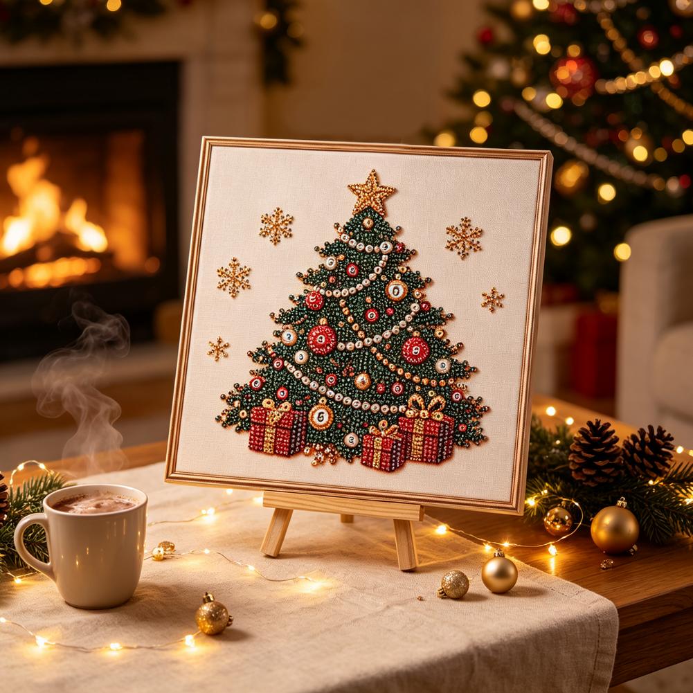 Christmas Pearl Diamond Painti - đánh giá và giá Diamond Painting Kit