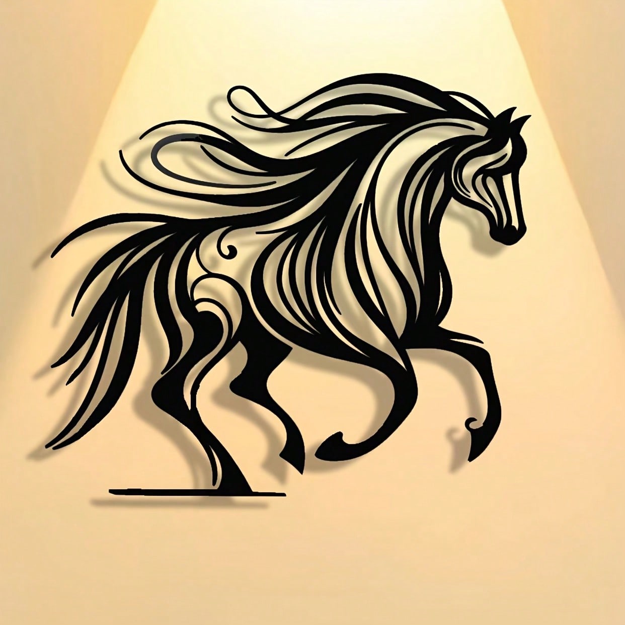 Brand Horse Racing Metal Wall  - đánh giá và giá Art Craft Logo