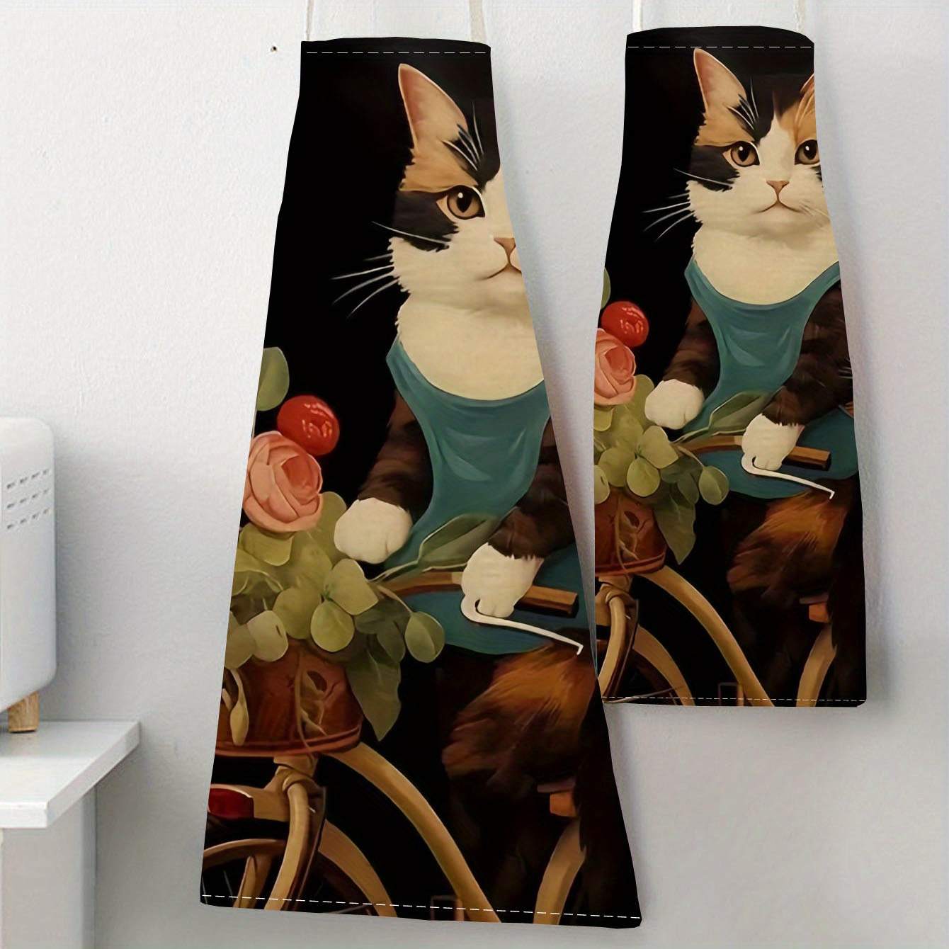 Linen Apron Funny Cat Sunglass - đánh giá và giá Art Craft Gift Ideas