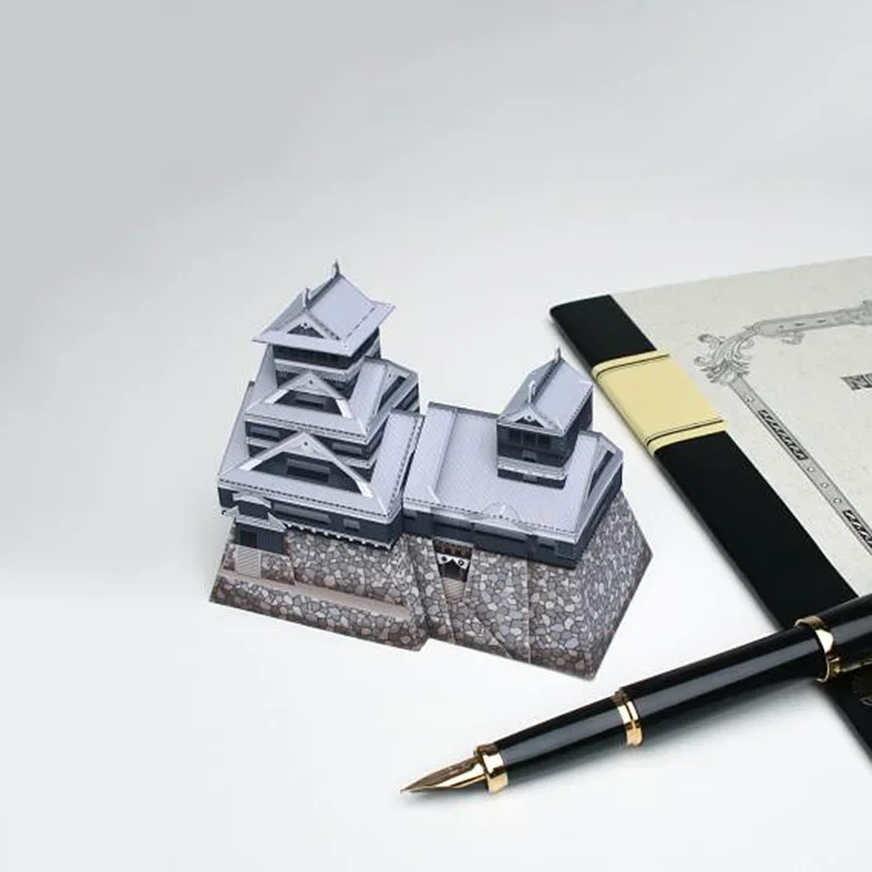 Japan Kumamoto Castle Folding  - đánh giá và giá Art Craft Building