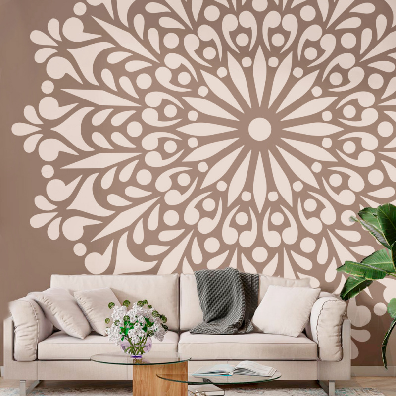 Mandala Large Painting Stencil - đánh giá và giá Art Craft Furniture