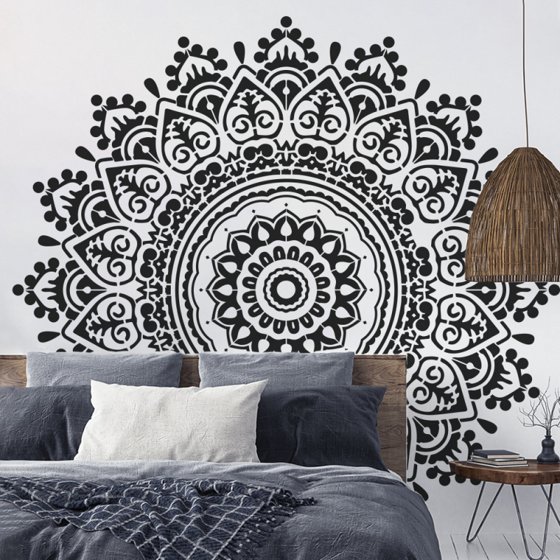 Mandala Large Painting Stencil - đánh giá và giá Art Craft Furniture