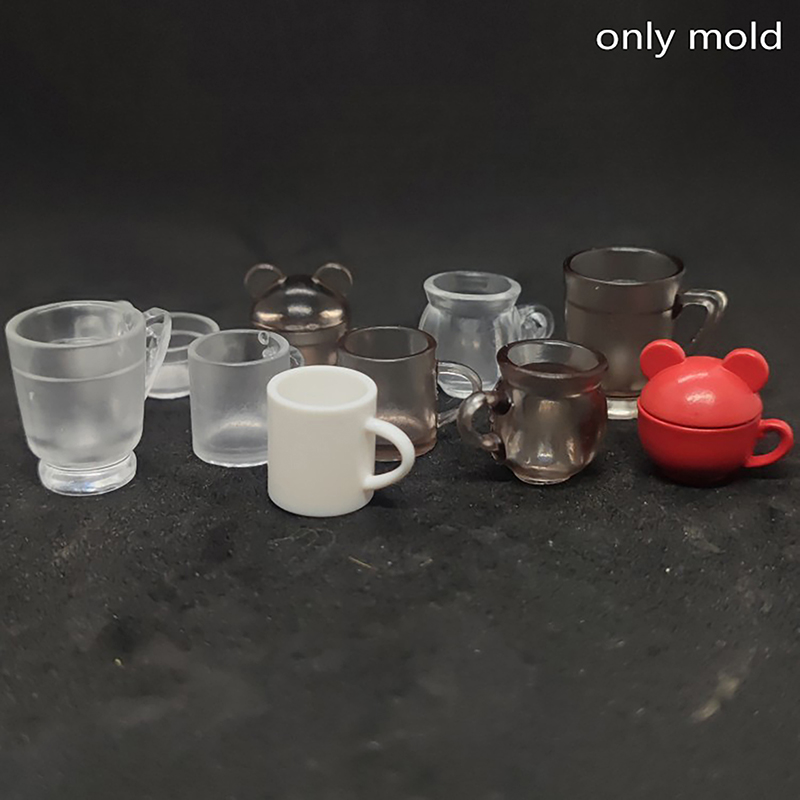 1PC Dollhouse Drink Cup Silico - đánh giá và giá Art Craft House